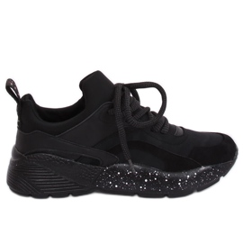 Pantofi sport negri AB-91 negri negru Pantofi sport negri AB-91 negri negru