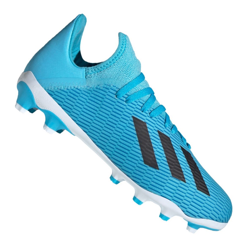 Ghete de fotbal Adidas X 19.3 Mg Jr EF7550 albastru albastru