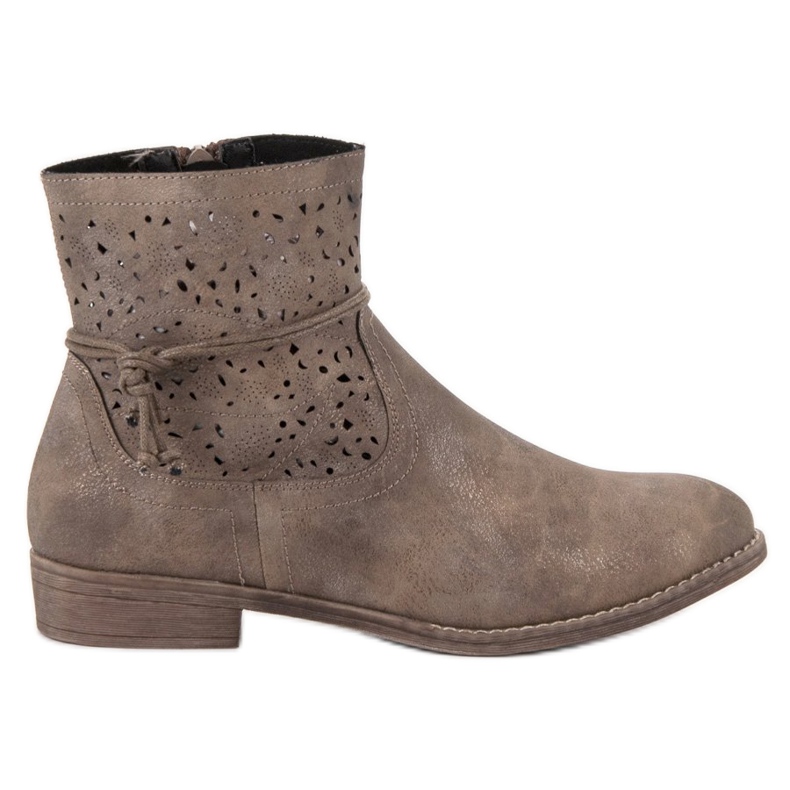 Groto Gogo Cizme de dama deschise multicolor verde