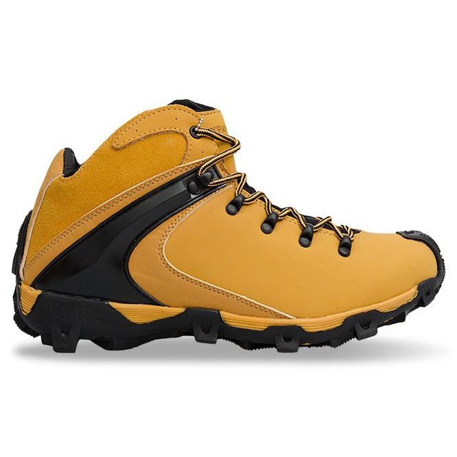 Încălțăminte de trekking izolată maro pentru bărbați 9W4324