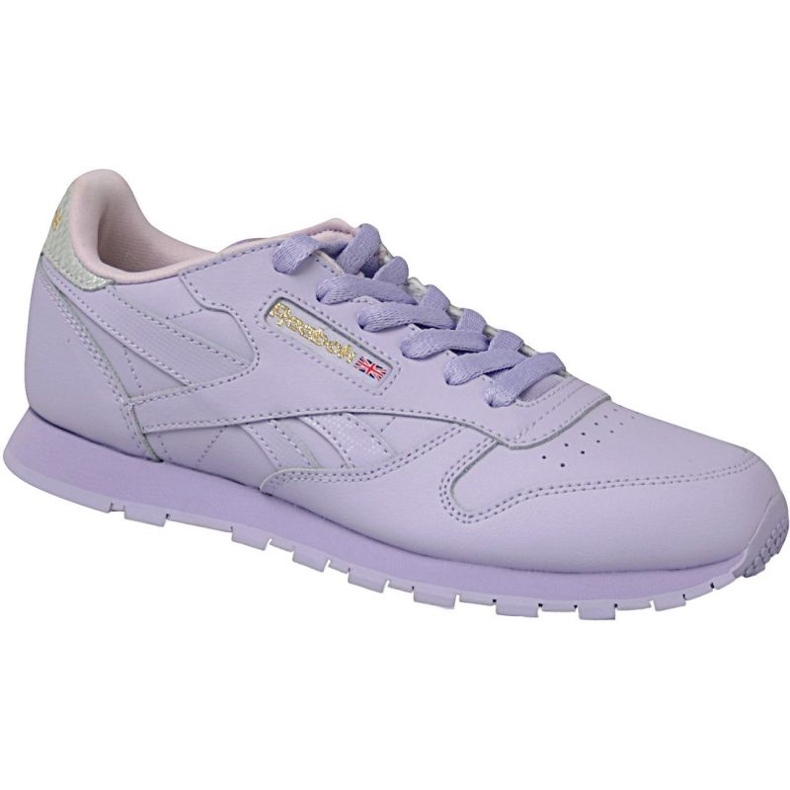 Reebok Classic Leather Jr BD5543 violet Reebok Classic Leather Jr BD5543 violet
