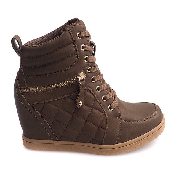 Adidași matlasați 2030-50 Kaki verde