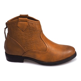 Încălțăminte scăzută Cowboy Boots 248PA Camel maro Încălțăminte scăzută Cowboy Boots 248PA Camel maro