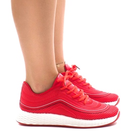 Pantofi sport roșii G-205 roșu