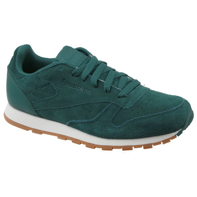 Reebok Cl Leather Sg JRCM9079 verde Reebok Cl Leather Sg JRCM9079 verde