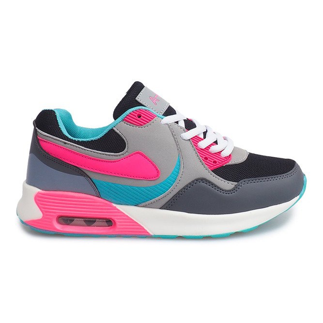 Pantofi de alergare sport B308A-4 Gri multicolor