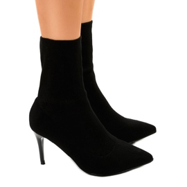 Ghete negre LL-103P negru Ghete negre LL-103P negru