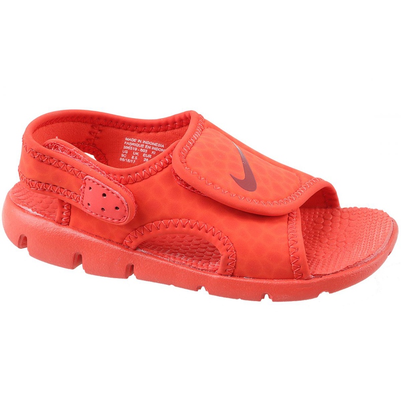Nike Sunray Adjust 4 Ps Jr 386518-603 roșu Nike Sunray Adjust 4 Ps Jr 386518-603 roșu