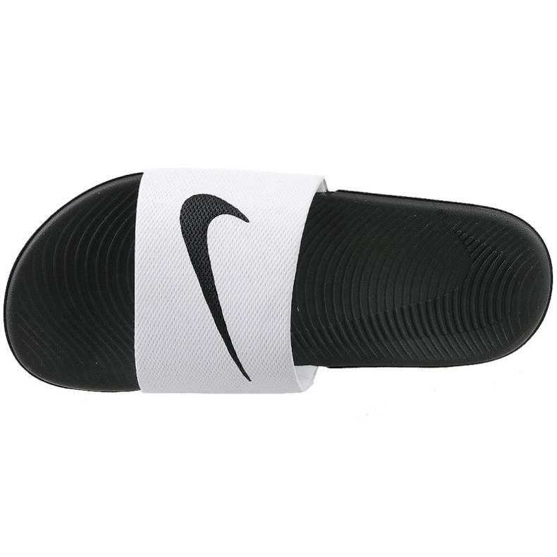 Nike Kawa Slide Gs / Ps 819352-100 alb Nike Kawa Slide Gs / Ps 819352-100 alb