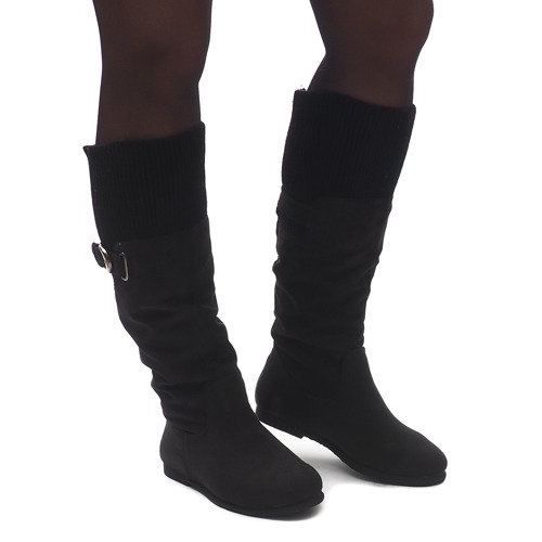 Cizme Saszki Boots SH11-094 Negru