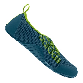 Pantofi de apă Adidas Kurobe K Jr CM7644 verde albastru Pantofi de apă Adidas Kurobe K Jr CM7644 verde albastru