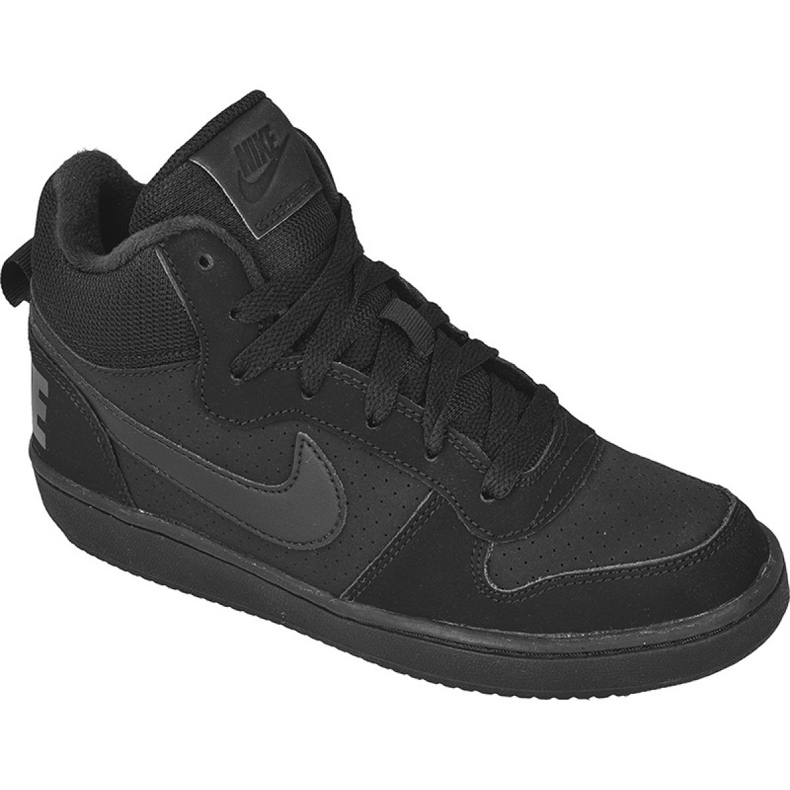Pantofi Nike Sportswear Court Borough Mid (GS) Jr 839977-001 negru
