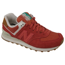 Pantofi New Balance W WL574SEA portocale Pantofi New Balance W WL574SEA portocale