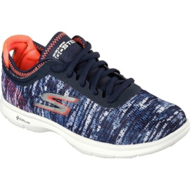 Pantofi Skechers Go Step W 14200-NVCL albastru marin multicolor