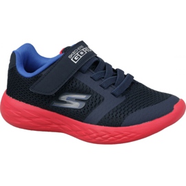 Pantofi Skechers Go Run 600 Jr 97860L-NVRD albastru marin