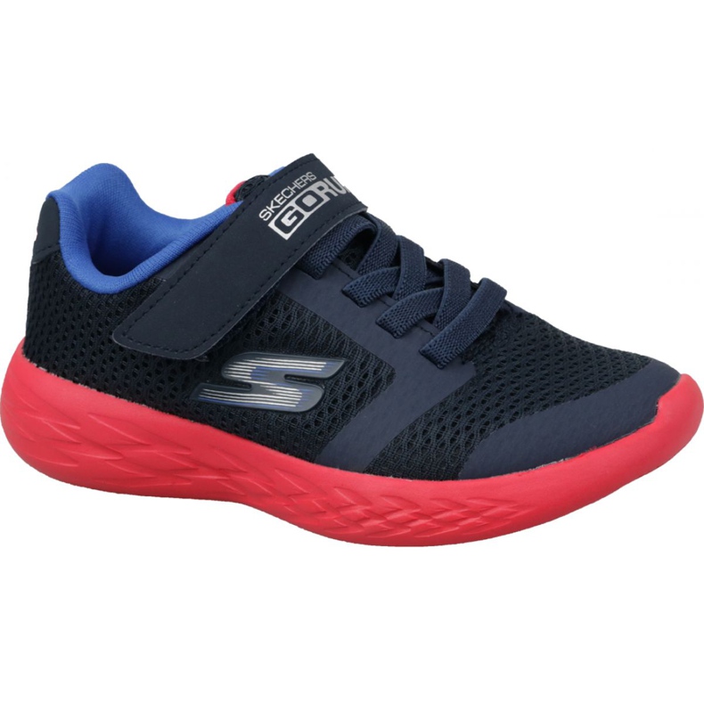 Pantofi Skechers Go Run 600 Jr 97860L-NVRD albastru marin