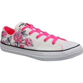Pantofi Converse C. Taylor All Star Jr 663624C alb