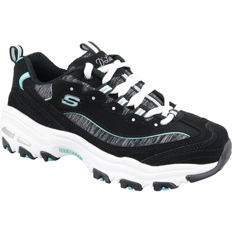 Pantofi Skechers D'Lites W 11936-BKTQ negru