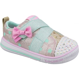 Pantofi Skechers Twinkle Play Jr 20138N-GDMT multicolor galben