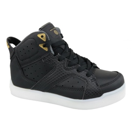 Skechers E-Pro Street Quest Lights Jr 90615L-BLK negru