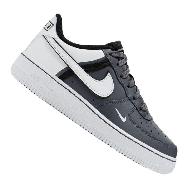 Pantofi Nike Air Force 1 LV8 2 Jr CI1756-002 alb negru Pantofi Nike Air Force 1 LV8 2 Jr CI1756-002 alb negru