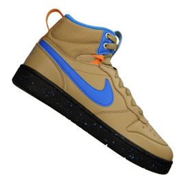 Nike Court Borough Mid Boot 2 (GS) Jr BQ5440-701 galben