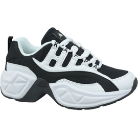 Pantofi Kappa Overton W 242672-1011 alb negru Pantofi Kappa Overton W 242672-1011 alb negru