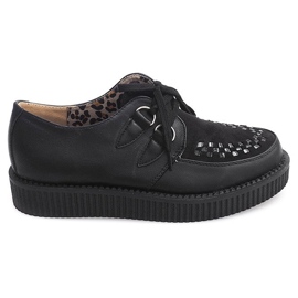Creepers Boots On Platform 061ss Negru Creepers Boots On Platform 061ss Negru