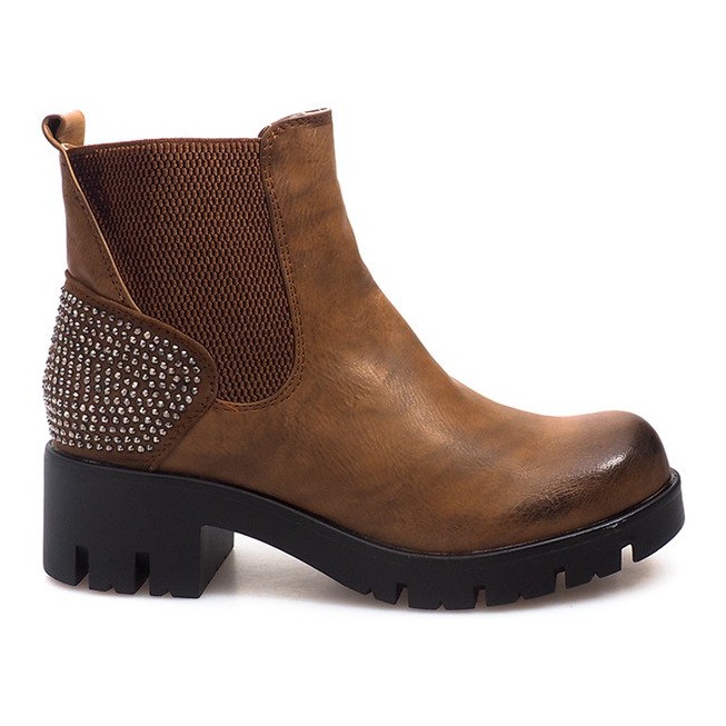 Cizme înalte 6055 Maro