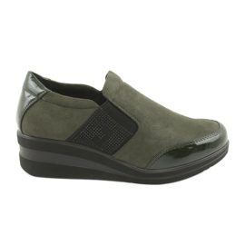 Pantofi cu toc Sergio Leone 225 olive negru verde Pantofi cu toc Sergio Leone 225 olive negru verde