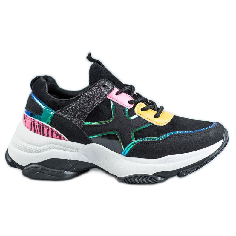 SHELOVET Pantofi sport la modă negru