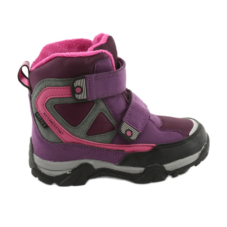 Ghete cu velcro MtTrek cu membrană 18-501-011 violet roz gri