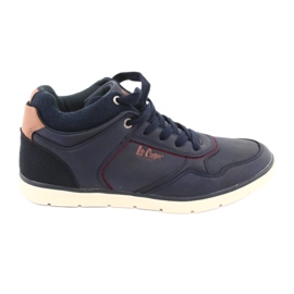 Pantofi bărbați Lee Cooper 19-29-032B albastru bleumarin maro