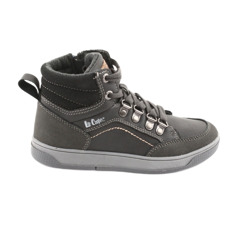 Lee Cooper Pantofi sporturi înalte pentru copii 19-29-081 gri