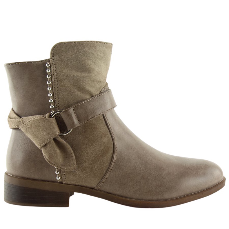 Cizme kaki pentru femei 1046-PA Khaki Cizme kaki pentru femei 1046-PA Khaki