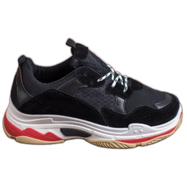 SHELOVET Pantofi sport pentru femei negru SHELOVET Pantofi sport pentru femei negru