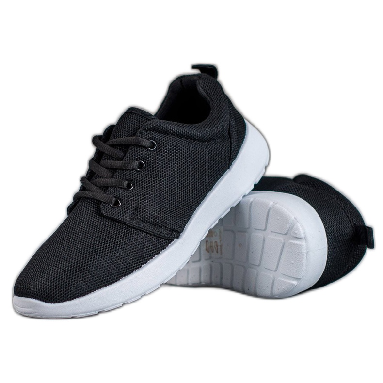 SHELOVET Încălțăminte de sport textilă negru