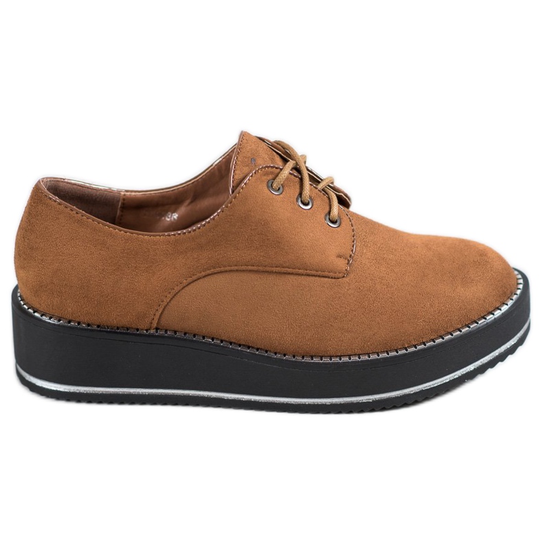 Forever Folie Încălțăminte pe platformă maro