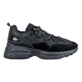 Muto Încălțăminte sport cu sclipici negru Muto Încălțăminte sport cu sclipici negru