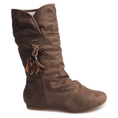 Cizme calde Saszki XQ38 Cizme kaki verde