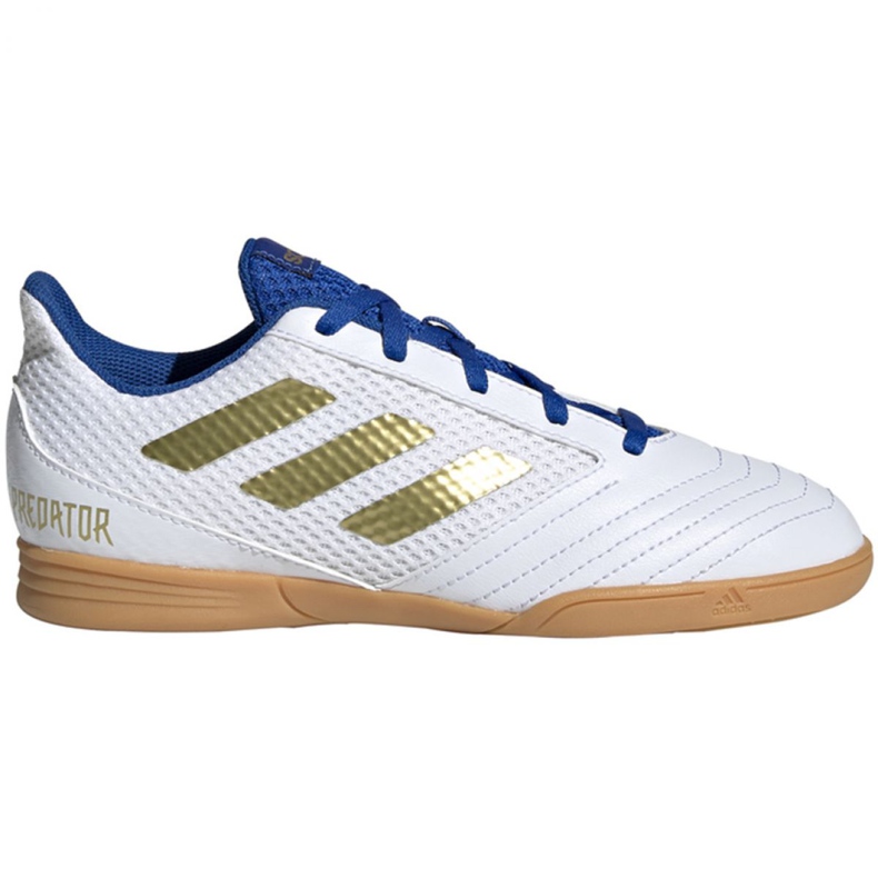 Încălțăminte de interior adidas Predator 19.4 În Sala Jr EG2829 alb alb