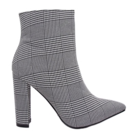 Cizme negre cu toc înalt NS053P Houn Dstooth negru Cizme negre cu toc înalt NS053P Houn Dstooth negru