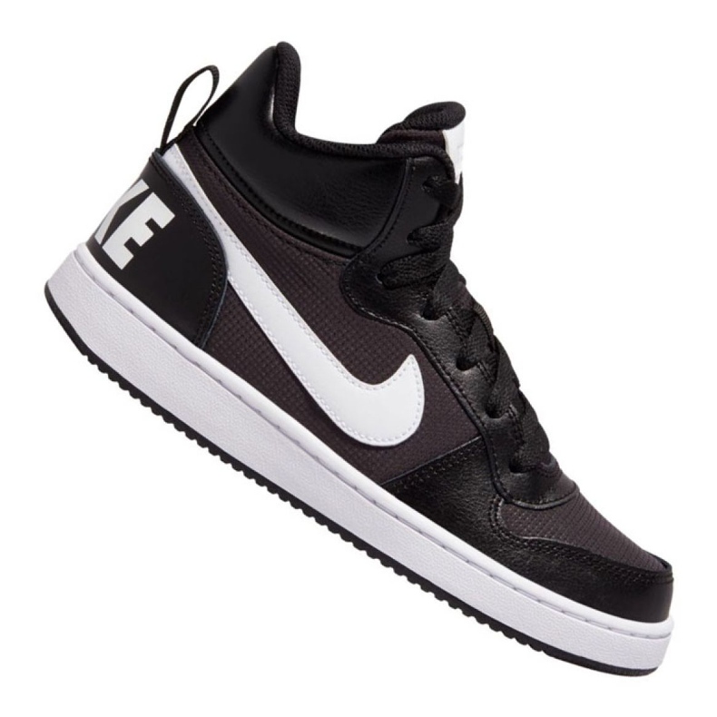 Pantofi Nike Court Borough Mid Pe (GS) Jr BV1607-001 negru