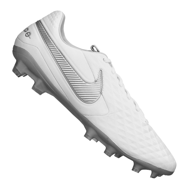Pantofi albi Nike Legend 8 Pro Fg M AT6133-100