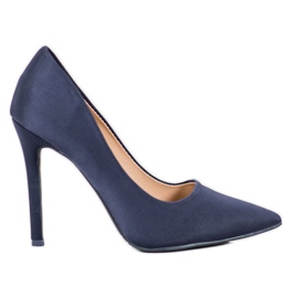 Diamantique Tocuri înalte clasice de culoare bleumarin albastru Diamantique Tocuri înalte clasice de culoare bleumarin albastru
