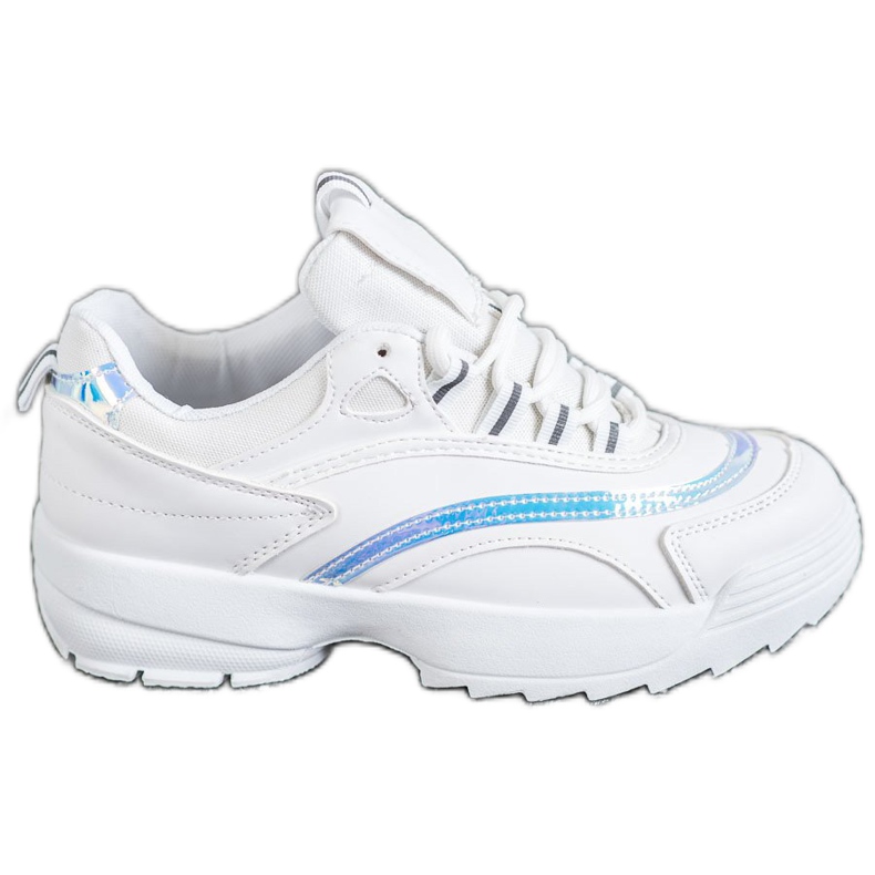 SHELOVET Adidași albi la modă