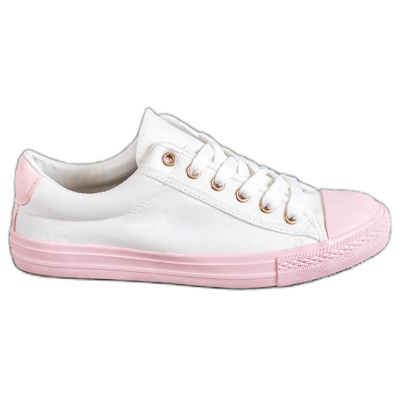 EXQUILY Tenisi colorati alb EXQUILY Tenisi colorati alb