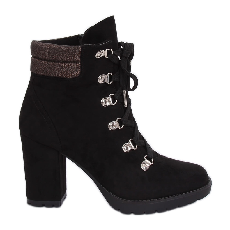 Tocuri înalte negre 8992 Negre negru