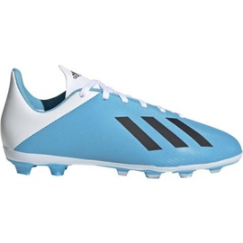 Ghete de fotbal Adidas X 19.4 FxG Jr F35361 albastru albastru Ghete de fotbal Adidas X 19.4 FxG Jr F35361 albastru albastru