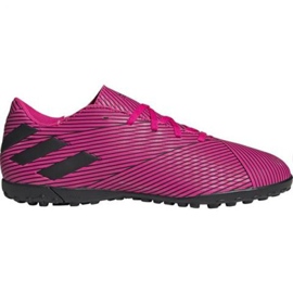 Ghete de fotbal Adidas Nemeziz 19.4 Tf M F34523 roz roz Ghete de fotbal Adidas Nemeziz 19.4 Tf M F34523 roz roz